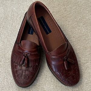 Giorgio Brutini Men's Leather Tassel Loafers - Rich Brown made in Brazil 11M